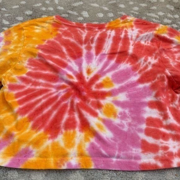 Revolve‎ Festival Tie Dye Crop Tee Top Size Small - Picture 10 of 12